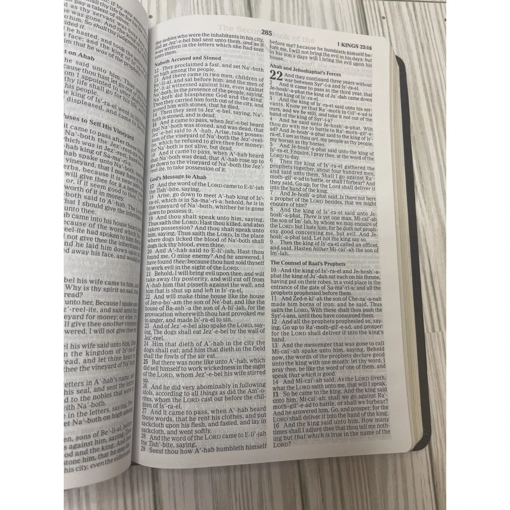 Holy Bible Ultrathin KJV - Nelson. New And Unused
